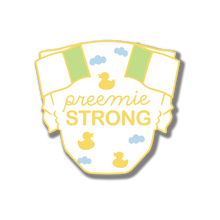 Load image into Gallery viewer, Preemie Strong Enamel Pin
