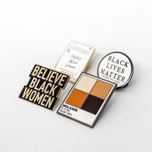 Load image into Gallery viewer, Believe Black Women Enamel Pin