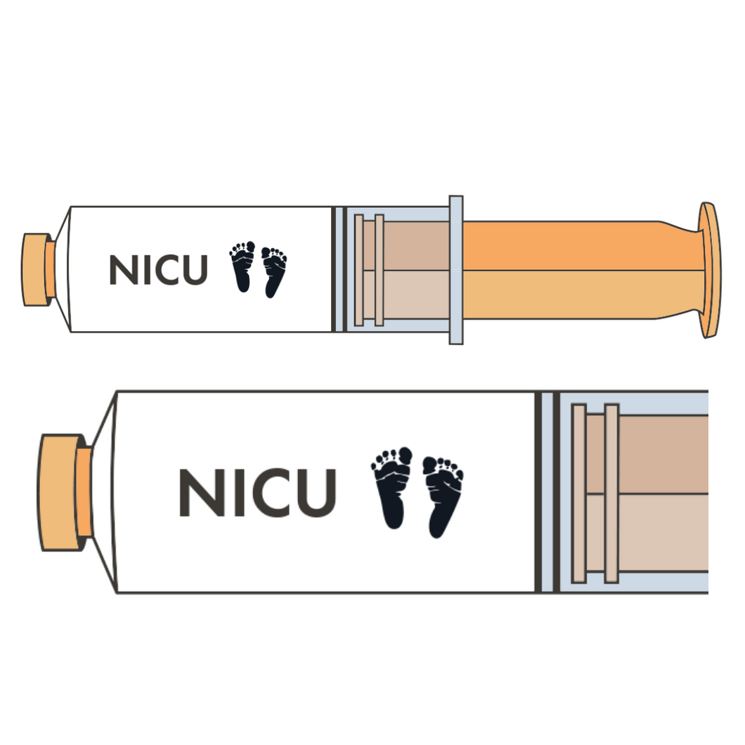 NICU Syringe Enamel Pin