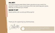 Load image into Gallery viewer, Extra Package Insert with Care Instructions