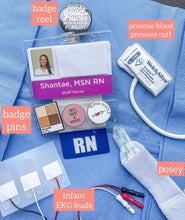 Load image into Gallery viewer, Nurse Hustle Enamel Pin