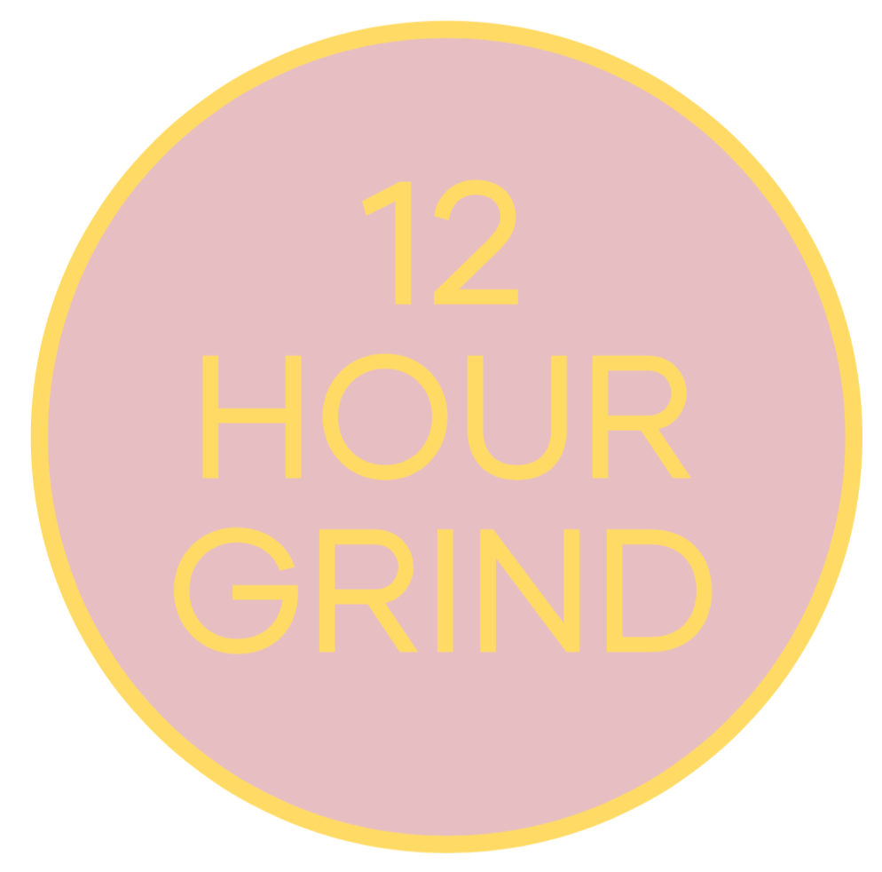 12 Hour Grind® Enamel Pin